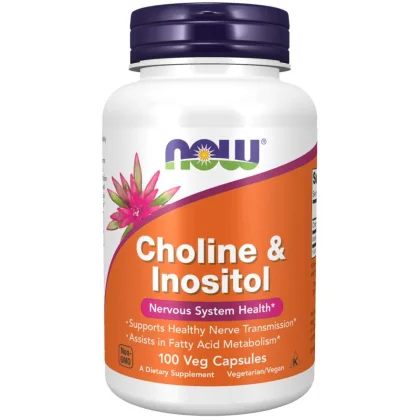 NOW Foods Now Cholina & inozytol 500 mg