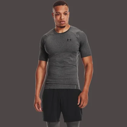 Under Armour Koszulka kompresyjna HG Armour Comp SS Grey