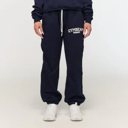 GymBeam Women‘s Varsity Joggers Blue