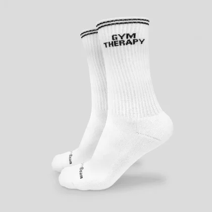 GymBeam Gym Therapy Socks White