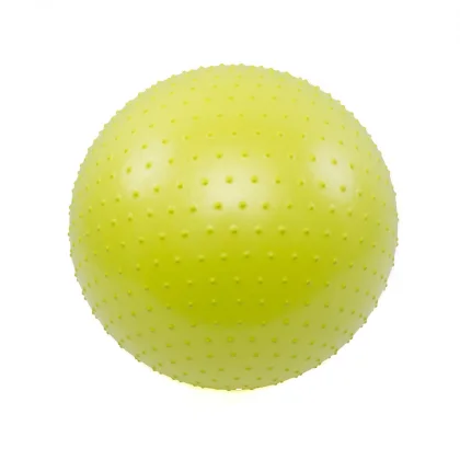 Piłka gimnastyczna z masażem Vivo 65cm lime FA005