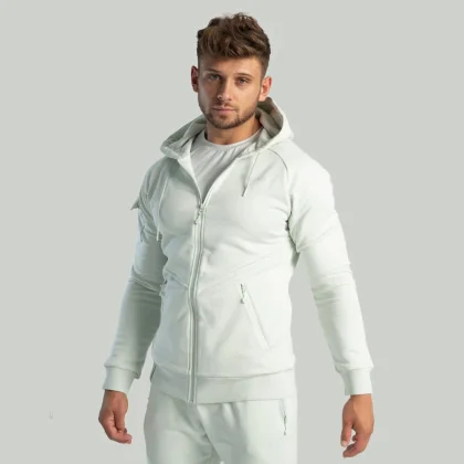 STRIX Bluza z kapturem na zamek Nova Moon Grey