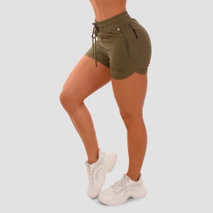 GymBeam Damskie Spodenki TRN olive