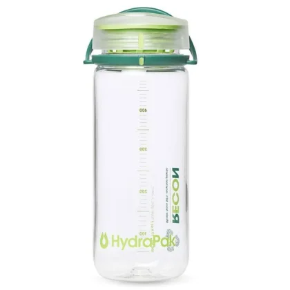 Ekologiczna Butelka HydraPak Recon 500ml - Clear/ Evergreen & Lime