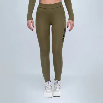 GymBeam Damskie Legginsy Advanced Olive
