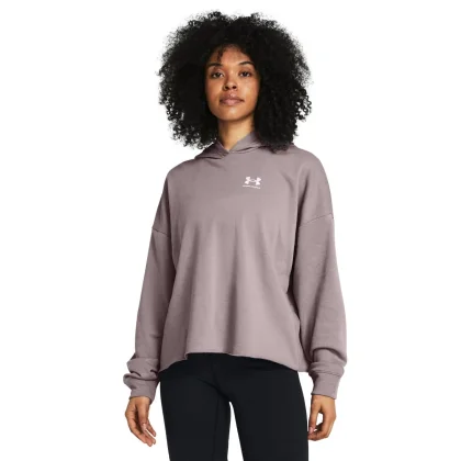 Under Armour Women‘s sweatshirt UA Rival Terry OS Hoodie Grey