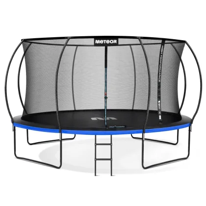 Trampolina Meteor TRP-14ft 426 cm niebieski