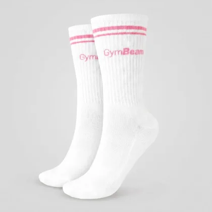 GymBeam Crew Socks Pink