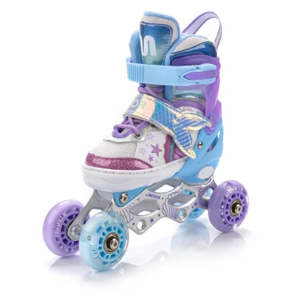 Rolki 4w1 Meteor dla dzieci S 30-33 Mermaid