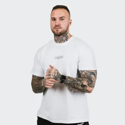 GymBeam Koszulka FIT White