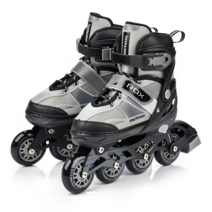 Rolki Meteor L 38-41 Rox szary