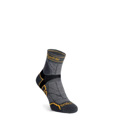 Skarpety Bridgedale Lightweight T2 Merino Sport 3/4 Crew - gunmetal