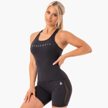 Ryderwear Podkoszulka Damska Hype Racer Back Czarna