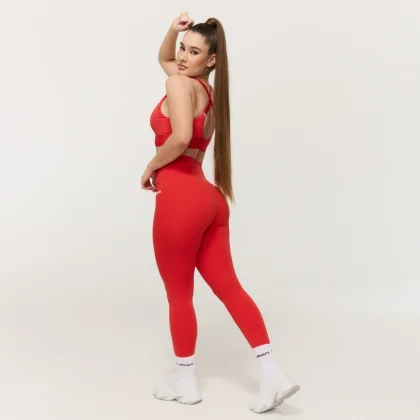 GymBeam Women‘s Limitless High-waist leggings Hot Red