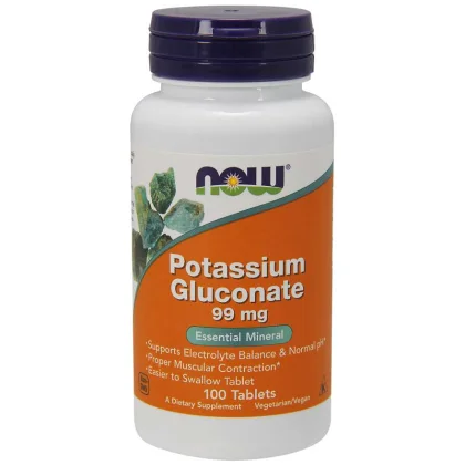 NOW Foods Glukonian potasu