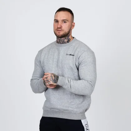 Gymbeam Męska bluza Basic Grey
