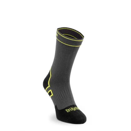 Skarpety Bridgedale StormSock Lightweight Boot - grey/lime