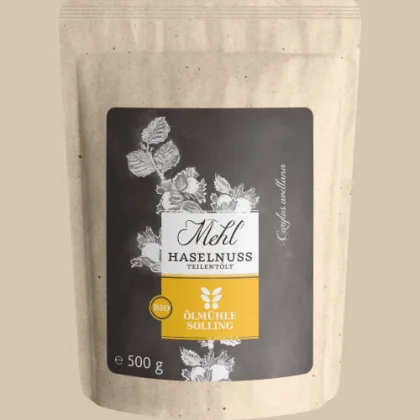 Ölmühle Solling BIO Hazelnut Flour Partly De-Oiled