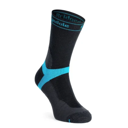 Skarpety męskie Bridgedale MTB Mid Season Weight T2 Merino Sport Boot - dark grey