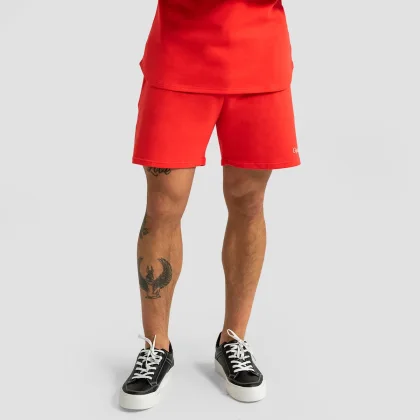 GymBeam Limitless Shorts Hot Red