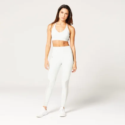 SQUATWOLF Mesh Insert Leggings Grey