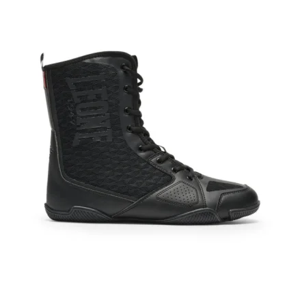 Buty bokserskie Leone1947 PROFESSIONAL BOXING SHOES Czarne CL102