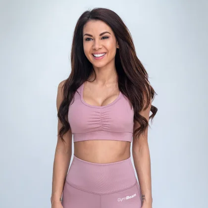 GymBeam stanik sportowy Fave Dusty Rose