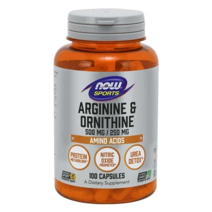 NOW Foods Arginina & Ornityna