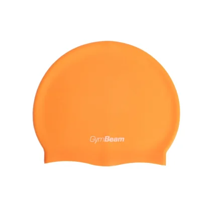 GymBeam AquaFlow Swimming Cap Orange