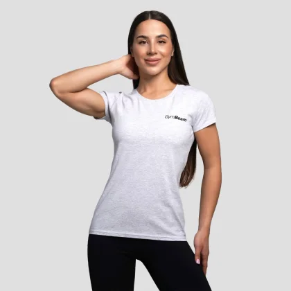 GymBeam Women’s Basic T-Shirt Heather Grey