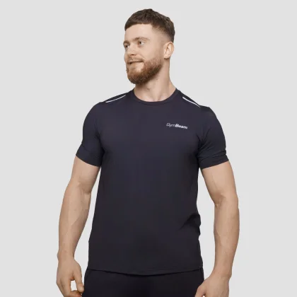 GymBeam Men‘s Agile Sports T-shirt Onyx