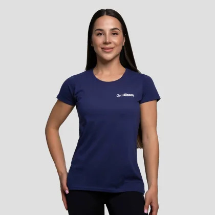 GymBeam Women’s Basic T-Shirt Navy Blue