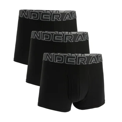 Under Armour Men‘s boxers Perf Cotton 3in 3Pack Black