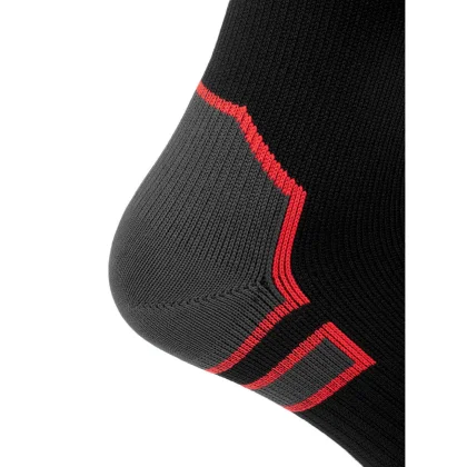 Skarpety Bridgedale wodoodporne StormSock Heavy Boot - black/red
