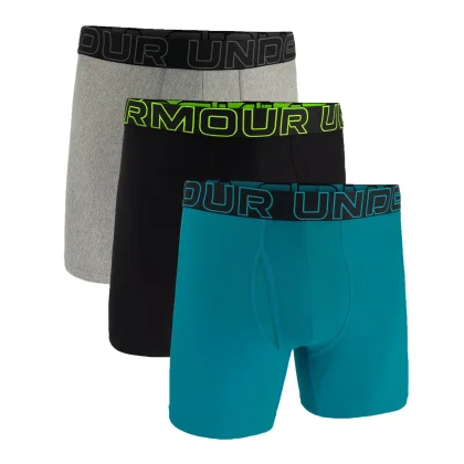 Under Armour Men‘s boxers Perf Tech 6in 3Pack Blue