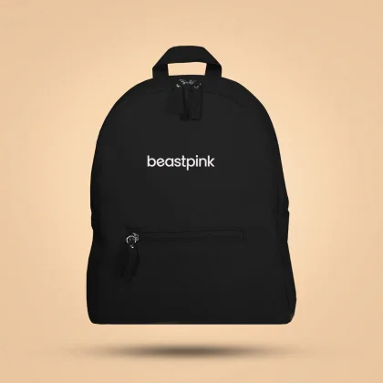 BeastPink Bliss Backpack Black