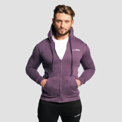 GymBeam Zipper Hoodie Obsidian