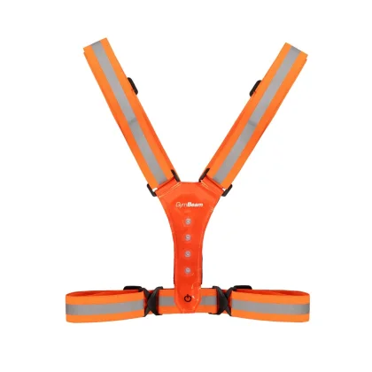 GymBeam Reflective Running Vest Orange