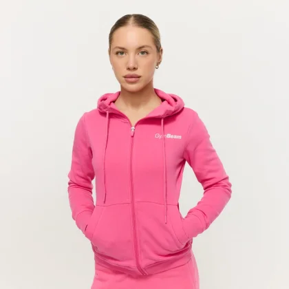 GymBeam Women‘s Limitless Zip Up Hoodie Dragonfruit