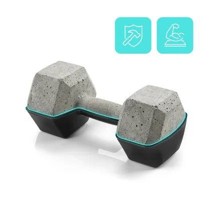 Zestaw hantli cementowych 2x10 kg Meteor