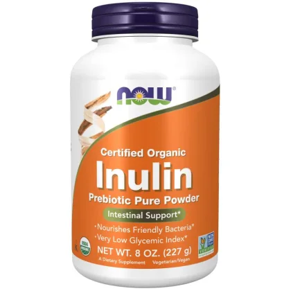 NOW Foods Inulina Prebiotic Pure Powder