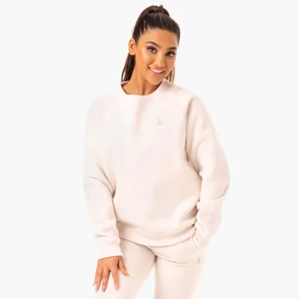 Ryderwear Sweter damski Adapt Boyfriend Sweater Ivory