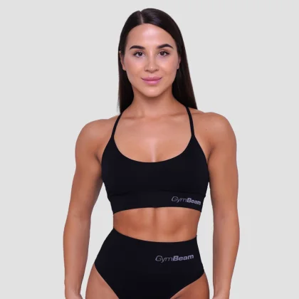 GymBeam String Bralette Black