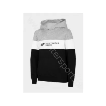 BLUZA CHŁOPIECA Z KAPTUREM 4F L22JBLM003