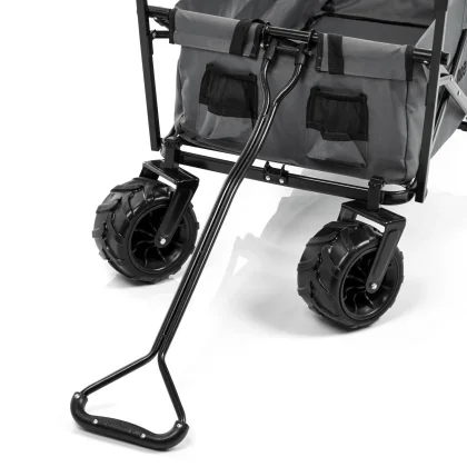 Wózek transportowy z daszkiem Meteor XR-100 szary