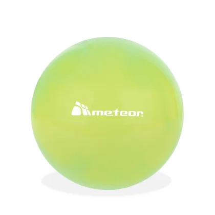 Piłka gumowa Meteor 20 cm jasnozielony