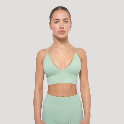 GymBeam Luma Sports Bra Pistachio