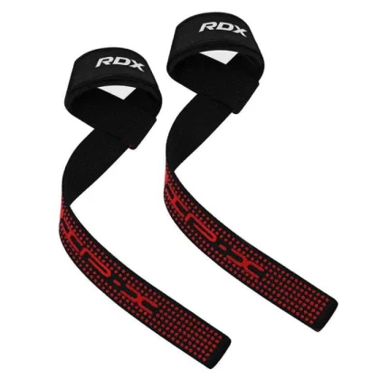 RDX Sports Lifting Cotton Gel Straps S4 Black