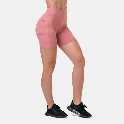 NEBBIA - Spodenki damskie Fit & Smart Biker Old Rose