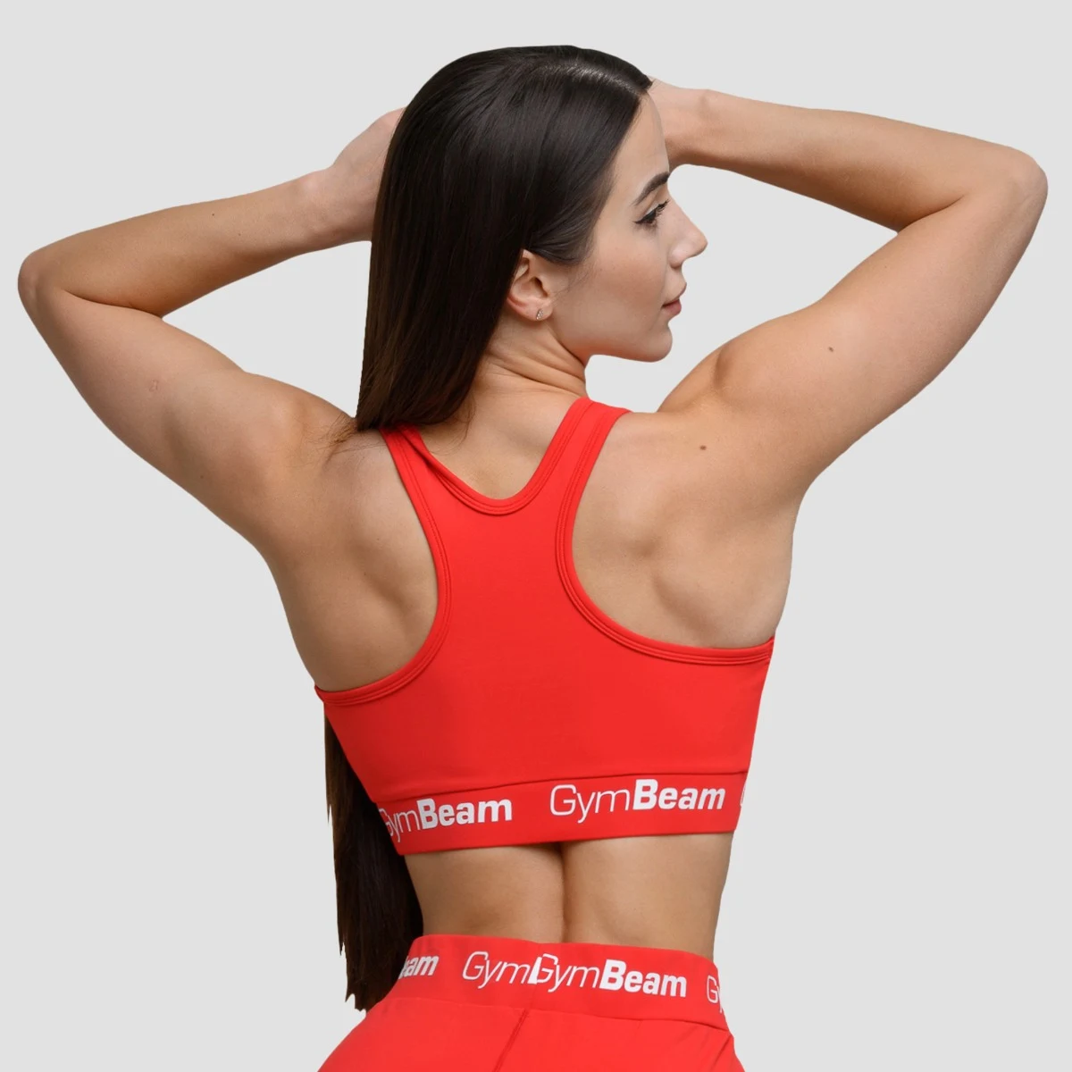GymBeam Women‘s Bra Simple Rouge Red · záber 3